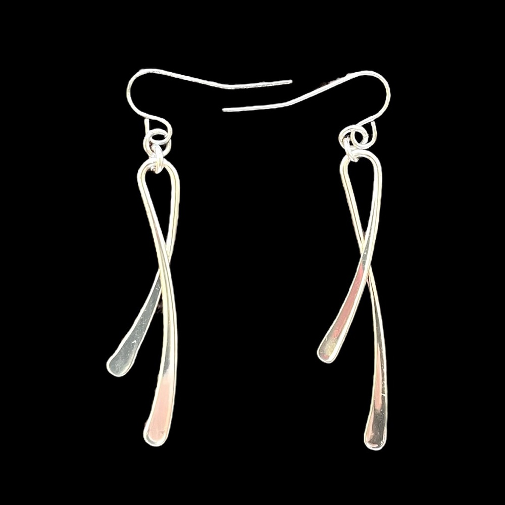 Silver earrings - NWOT